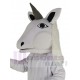 White Unicorn Horse Mascot Costume Animal