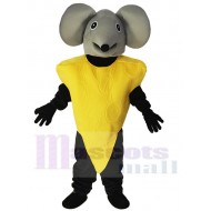 Rebanada de queso con Capucha de ratón Disfraz de mascota Animal