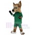 Arizona Coyote Howler Mascot Costume Animal in Green Jersey