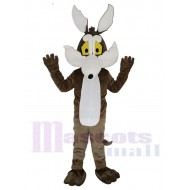 Wile E. Coyote Wolf Maskottchen Kostüm Tier mit langer Nase