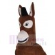 Brown Jack Mule Mascot Costume Animal