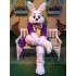 Cute Easter Wendell Rabbit Mascot Costume Animal