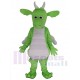Adorable Dragon Vert Costume de mascotte Animal