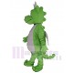 Entzückender grüner Drache Maskottchen Kostüm Tier