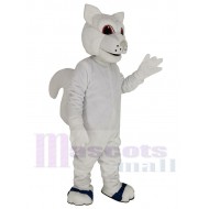 Robustes weißes Eichhörnchen Maskottchen Kostüm Tier