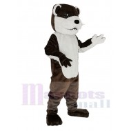 Brown Otter Mascot Costume Animal