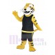 Tigre féroce Costume de mascotte dans Gilet Noir Animal