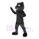 Panthère noire Costume de mascotte Animal avec une longue barbe