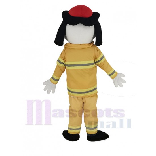 Fire Department Dog Mascot Costume Animal