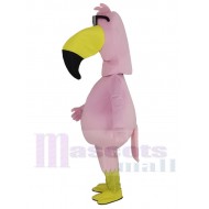 Flamant rose Oiseau Costume de mascotte Animal