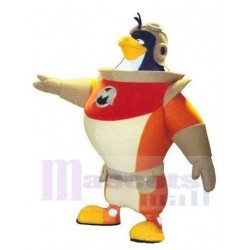Astronaut Penguin Cosmonaut Mascot Costume Animal
