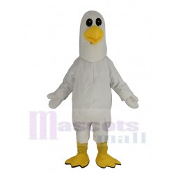 Oiseau mouette blanche Costume de mascotte Animal