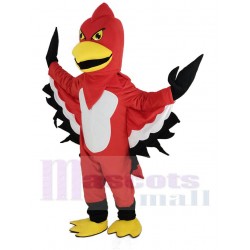 Red and White Thunderbird Mascot Costume Animal