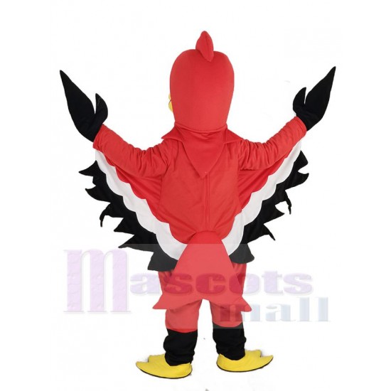 Rot-weißer Thunderbird Maskottchen Kostüm Tier