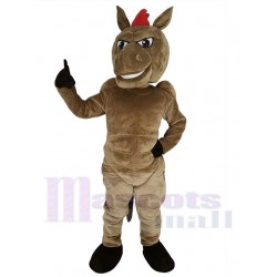 Brown Power Horse Mascot Costume Animal