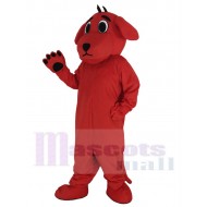 Funny Red Dog Mascot Costume Animal