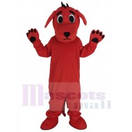 Marrant rouge Chien Costume de mascotte Animal