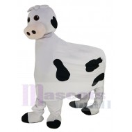 Two Persons Dairy Cow Mascot Costume Animal