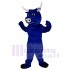 Toro Azul Fuerte Traje de la mascota Animal