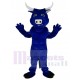 Taureau bleu fort Costume de mascotte Animal
