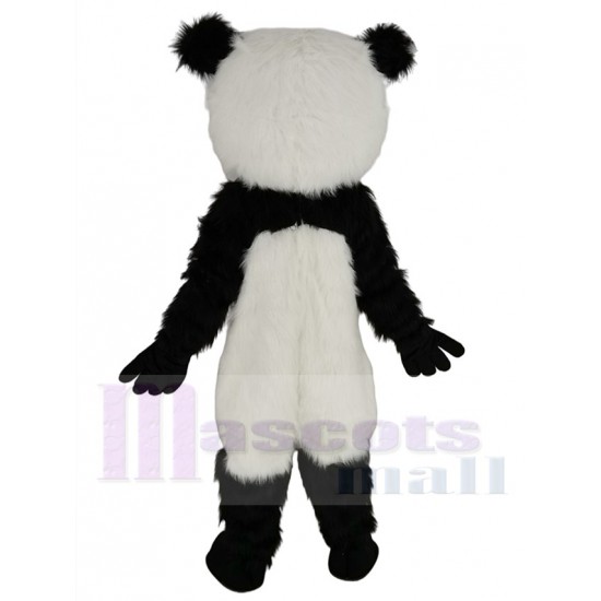 Gracioso En blanco y negro Panda Traje de la mascota Animal
