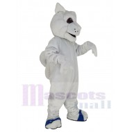 Écureuil blanc Costume de mascotte Animal