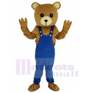 Freundlicher brauner Teddybär Maskottchen Kostüm Tier