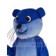 Königsblau Ollie Otter Maskottchen Kostüm Tier
