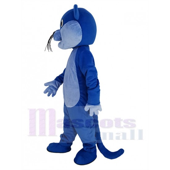 Königsblau Ollie Otter Maskottchen Kostüm Tier
