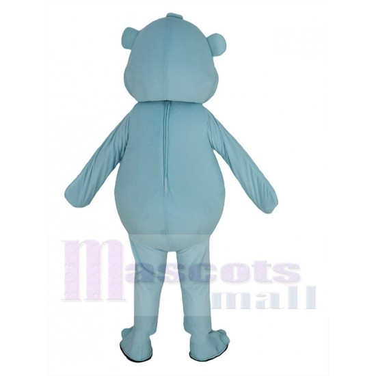 Blue Love Bear Mascot Costume Animal