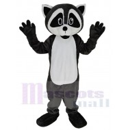 Gray and White Tan Robbie Raccoon Mascot Costume Animal