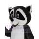 Gris et blanc Tan Robbie Raton Laveur Costume de mascotte Animal