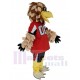 Atlanta Falcons Freddie Falcon Mascot Costume in Red Jersey Animal