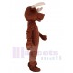 Orignal mâle brun Costume de mascotte Animal
