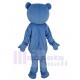 Funny Light Blue Teddy Bear Mascot Costume Animal