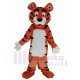 Docile Tiger Mascot Costume Animal