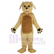 Beau chien d'or Costume de mascotte Animal