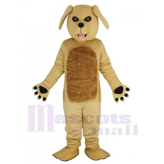 Lovely Golden Dog Mascot Costume Animal