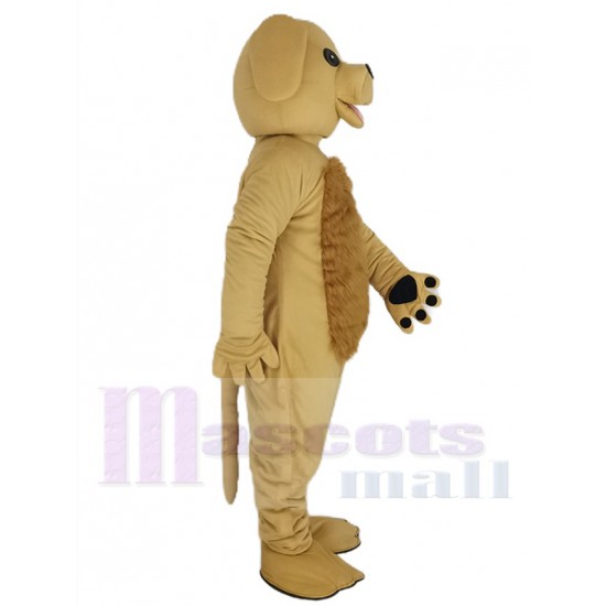 Beau chien d'or Costume de mascotte Animal