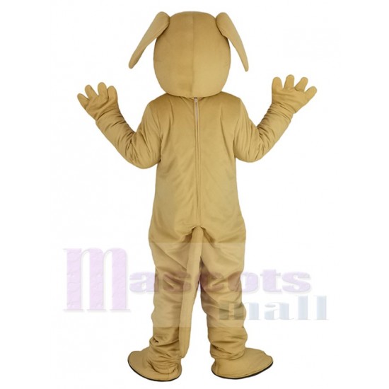 Lovely Golden Dog Mascot Costume Animal