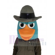 Perry el ornitorrinco Disfraz de mascota Animal Solo cabeza