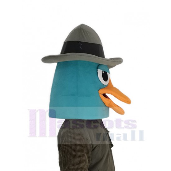 Perry the Platypus Mascot Costume Animal Head Only