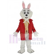 Conejo Wendell conejo de Pascua Disfraz de mascota Animal en traje rojo