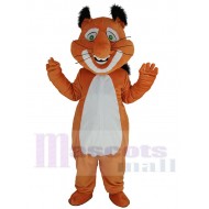 Bel écureuil potelé Mascotte Costume Animal