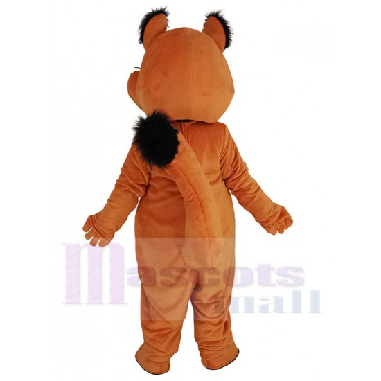 Lovely Chubby Squirrel Mascot Costume Animal