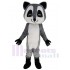 Freundlicher grauer Waschbär Maskottchen-Kostüm Tier