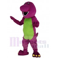 Beau dinosaure Barney Mascotte Costume Animal