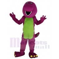 Beau dinosaure Barney Mascotte Costume Animal