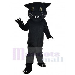Panthère noire amicale Léopard Costume de mascotte Animal