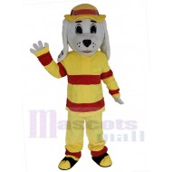 Cute Sparky the Fire Dog Mascot Costume Animal